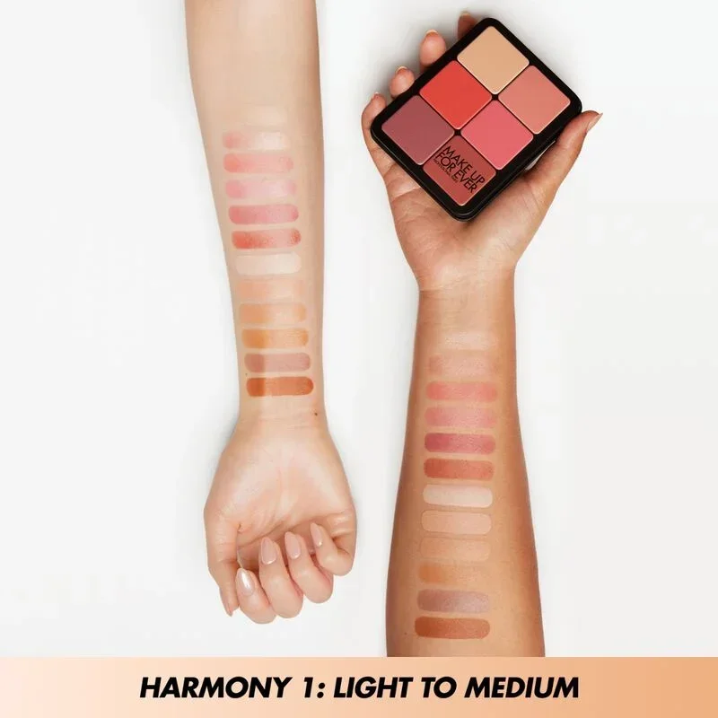 HD SKIN FACE ESSENTIALS PALETTE WITH HIGHLIGHTERS - Image 6